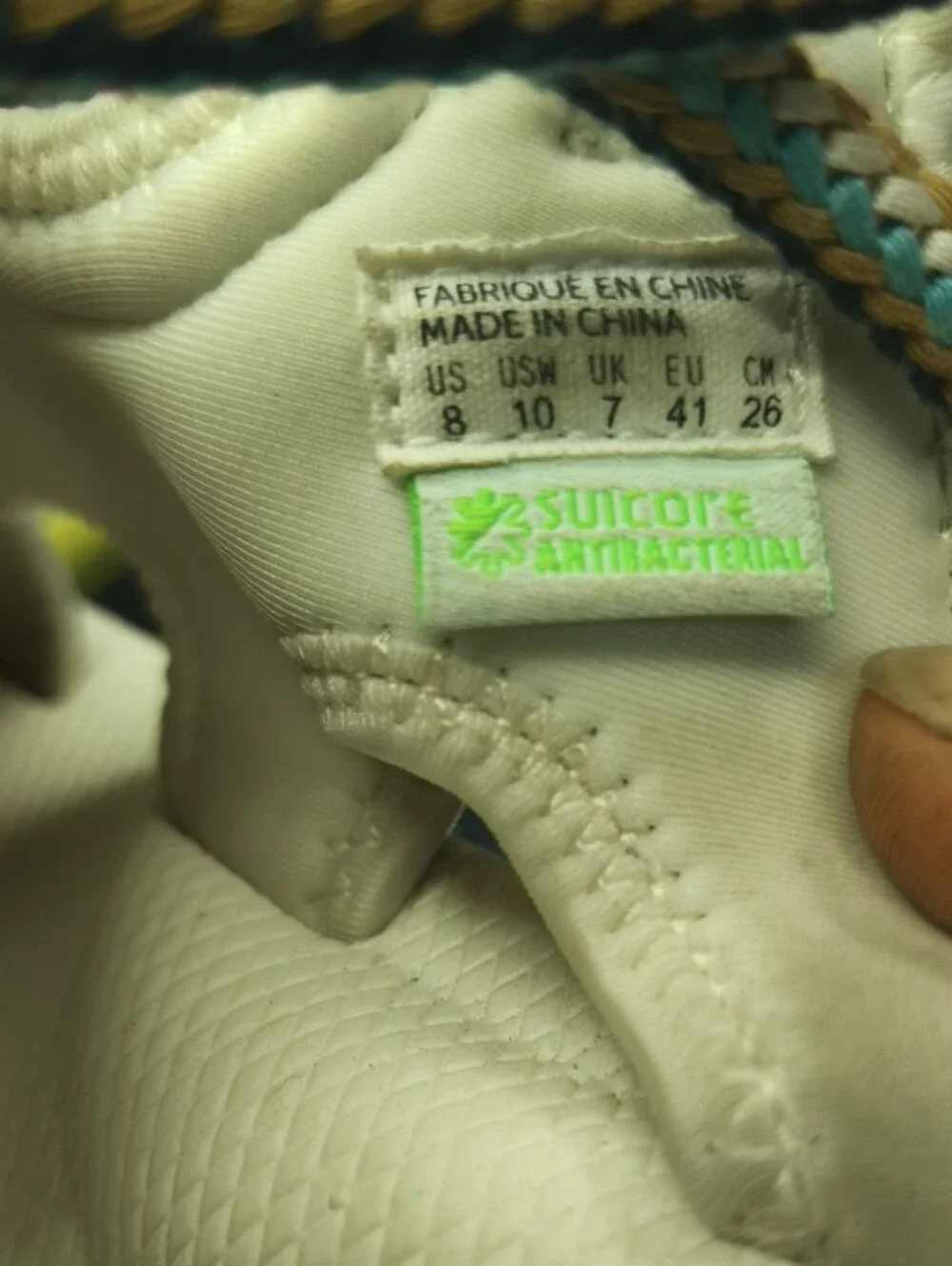 Women's 8 Suicoke Ray-ab sandal W/ oversized multicolored wrap-around Laces. NEW